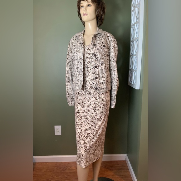 Skinnygirl jeans dress with jean jacket matching set size XS excellent - Picture 1 of 15